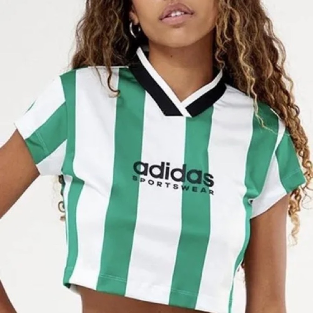 Adidas TIRO COLORBLOCK CROP TEE